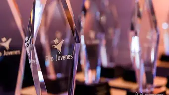 Image of competition awards made of glass