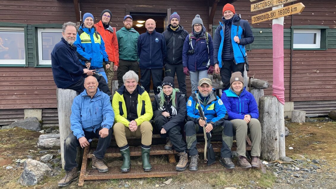 Participants in the AGH UST Spitsbergen expedition.