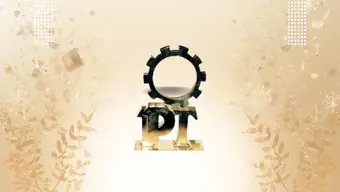 Grafika dekoracyjna z literami PT