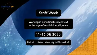 Grafika dekoracyjno-informacyjna z nazwą, datą, miejscem i tematem przewodnim wydarzenia.