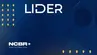 A dark blue image with the name of the LIDER programme and the logo of the National Centre for Research and Development
