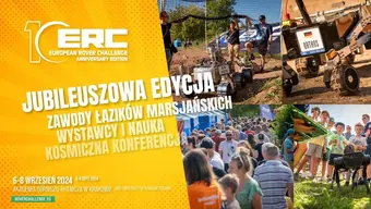 Kolorowa grafika informacyjno-ilustracyjna z nazwą imprezy, terminem i miejscem po lewej stronie oraz zestawionymi obok siebie po prawej stronie zdjęciami z poprzednich edycji wydarzenia.