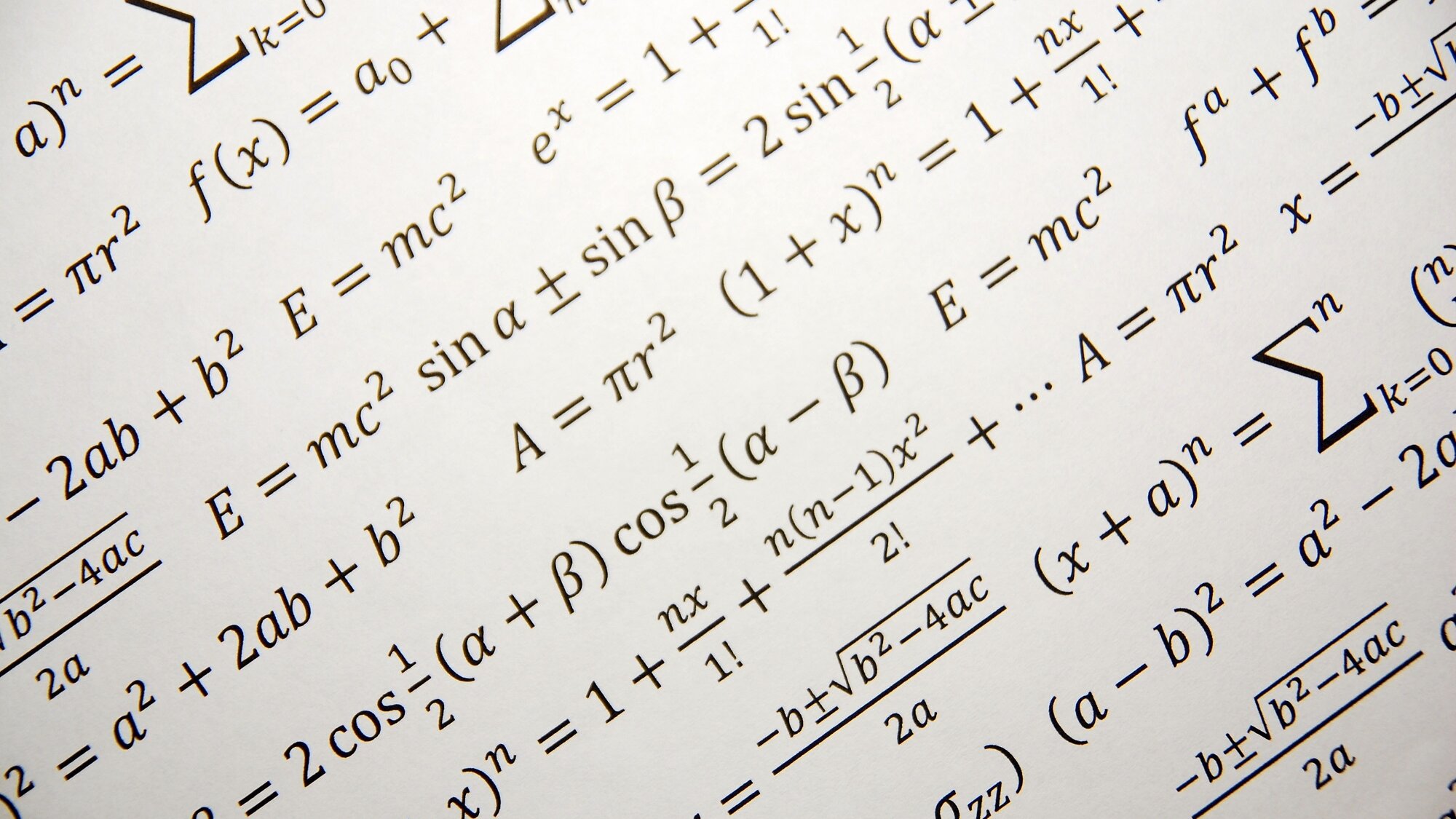 Illustrative image showing mathematical formulas.