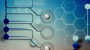 Abstrakcyjna grafika dekoracyjna