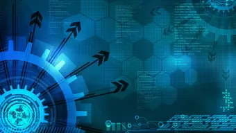 Abstrakcyjna grafika dekoracyjna