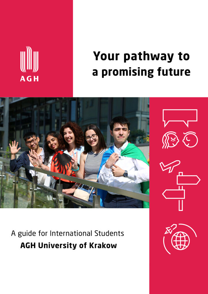 Cover of AGH UST Guide for international students
