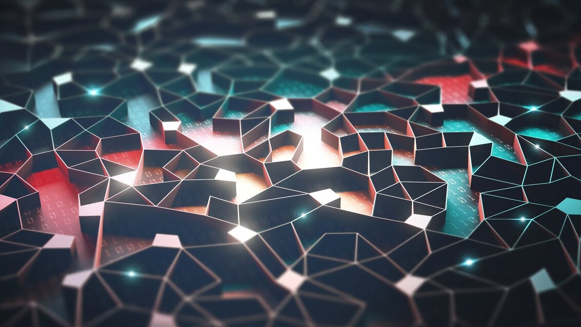 Abstrakcyjna grafika dekoracyjna