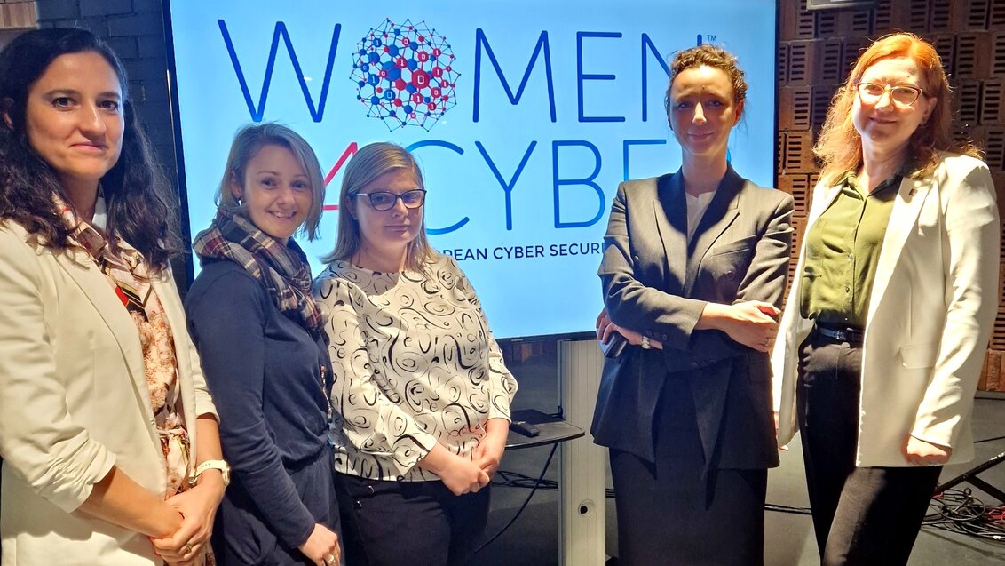 Inicjatorki przedsięwzięcia Women4Cyber Poland.