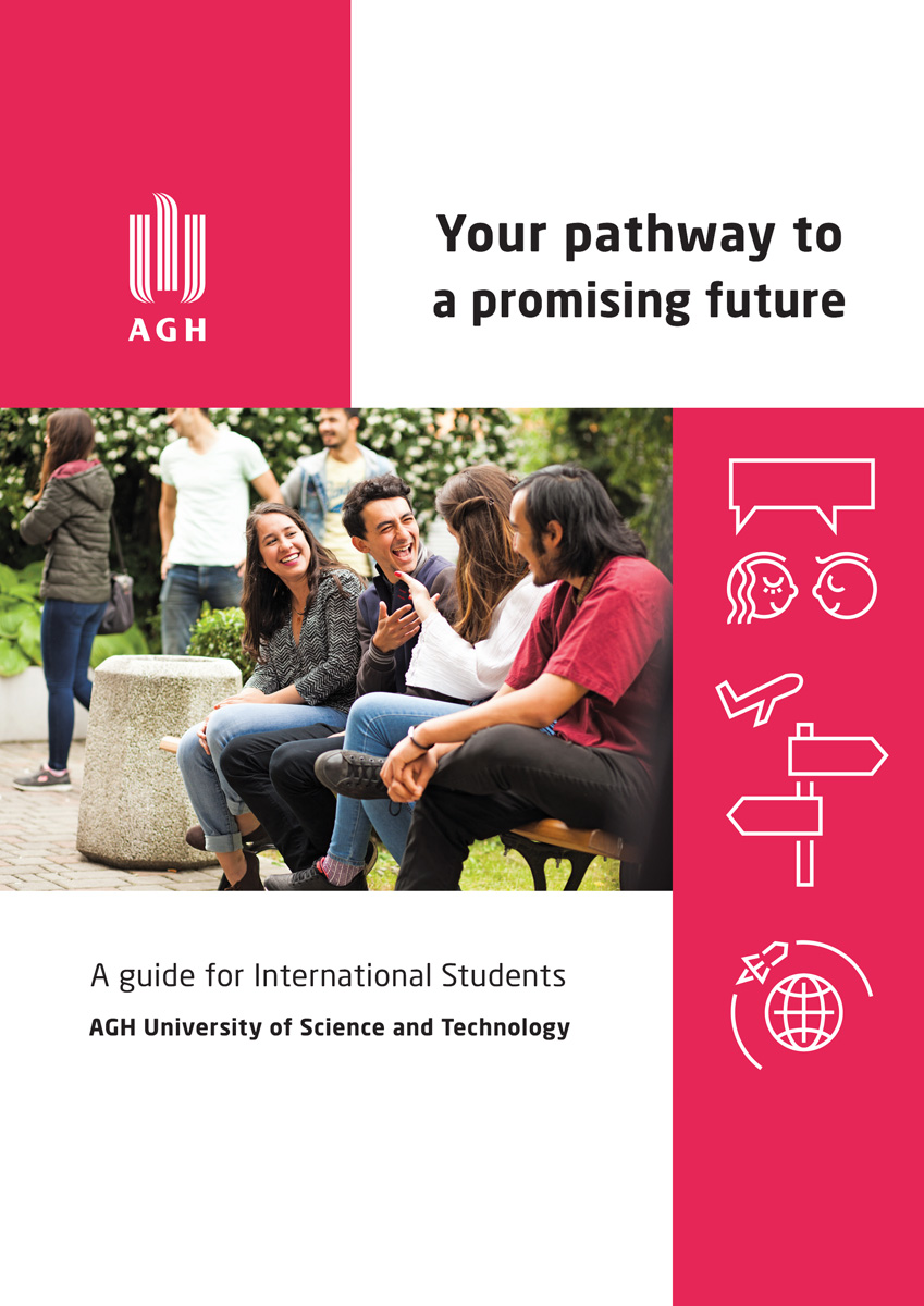Cover of AGH UST Guide for international students