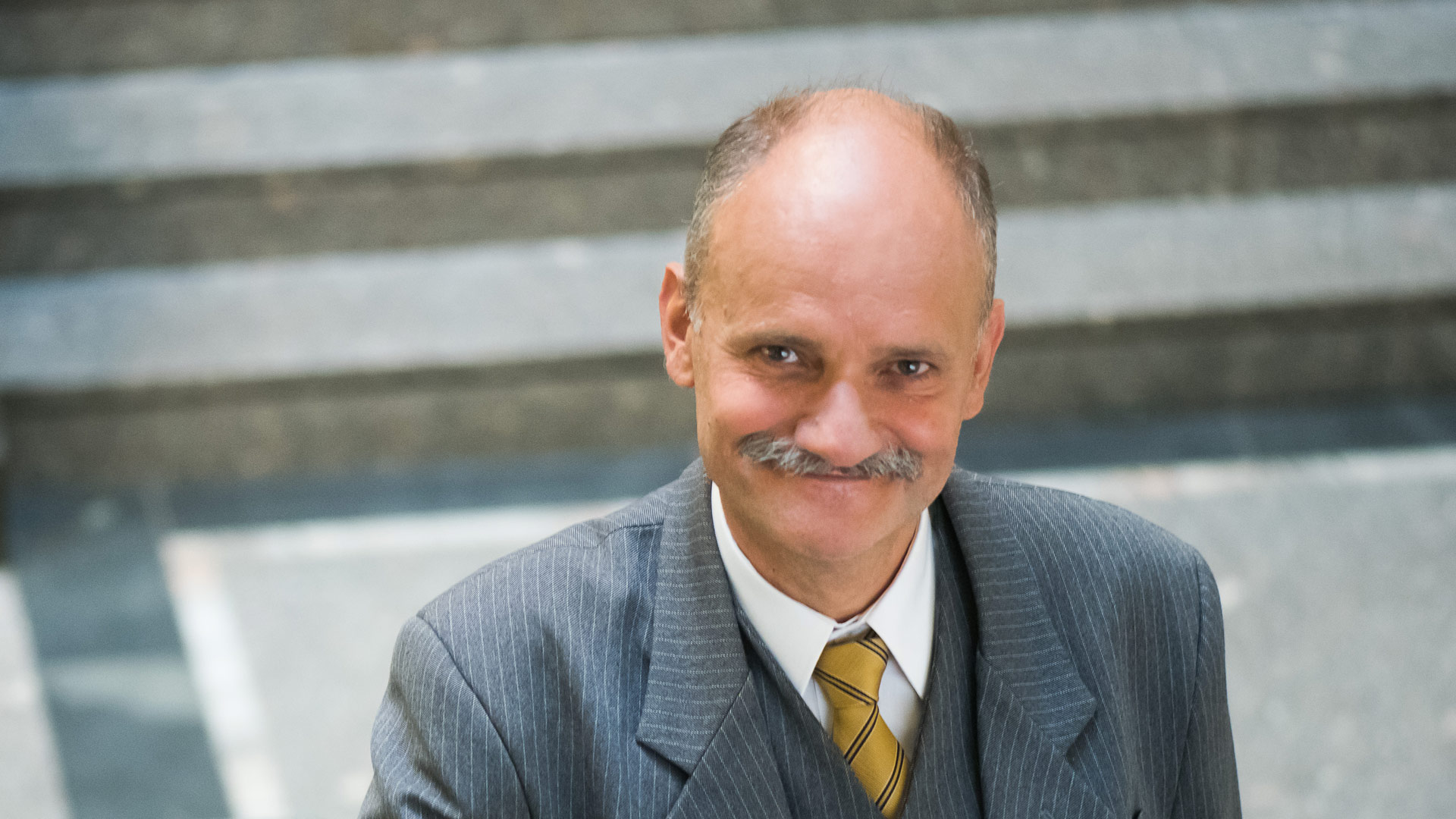 The photo shows the AGH UST Vice-Rector for Education, Professor Wojciech Łużny.